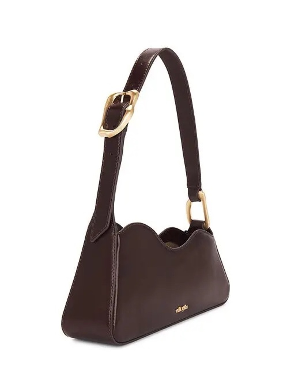 Cult Gaia Malvi Shoulder Bag Espresso - Picture 3 of 14